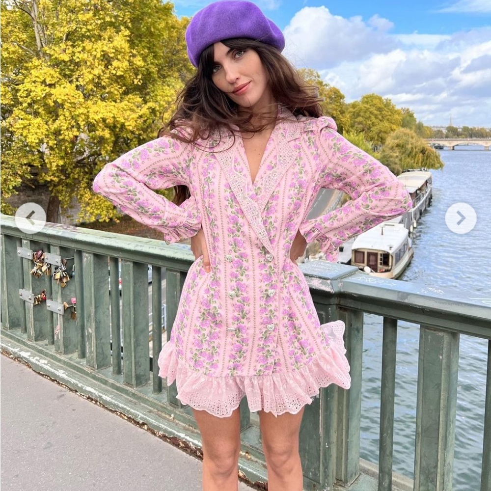 LOVESHACKFANCY DRESS FAMOUS ASO NIKKI HILTON